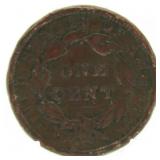 1838 Coronet Liberty Head Large Cent