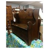 Country Pine Vintage Bench w