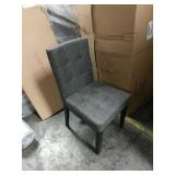 Ashley D582-01Grey Cloth Dining Chairs