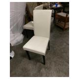 Ashley D250 Leather Dining Chairs