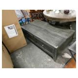Ashley Black-Distressed Gray Cocktail Table