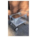 Vintage Rod Iron Tea Cart