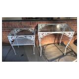 Vintage Rod Iron Tables