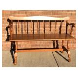 Vintage Hard Rock Maple 46" Bench