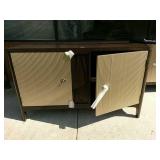 Mid century style two door server