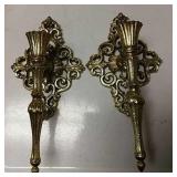 Large Vintage Style Metal Sconces