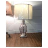 Glass Base Table Lamp