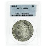 1885-O MS64 Morgan Silver Dollar