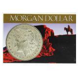 1921 AU Morgan Silver Dollar