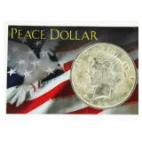1922 Choice BU Peace Silver Dollar