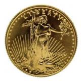1999 BU American Eagle $5 Gold Piece