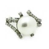 $510 Large 11-12 mm Pearl Designer Ring