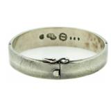 Vintage Heavy Sterling Silver Bracelet