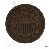 1867 2 Cent Piece