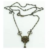 Vintage Sterling Silver Necklace