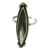 Vintage Fancy Marquise Abalone Dinner Ring