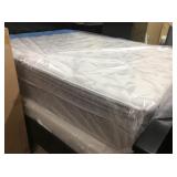 Full Size Wood Hearth Mattress & Box