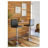 Ashley D120 Gas Lift Adj. Height Bar Stools