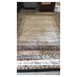 Golden Brown 8 x 10 Non Skid Rug