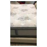 Serta Dunway Queen Mattress & Box - AS-IS - Needs