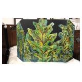 Abstract Oil On Canvas