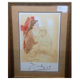 Mother & Child Silk Screen - Pablo Picsso