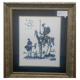 Don Quioxte Silk Screen - Pablo Picasso