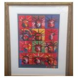 Liberty & Justice Giclee - Peter Max