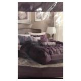 Queen - 7 pc Madison Park Comforter Set