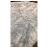5 x 8 Sky Blue Non Skid Rug