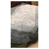 5 x 8 Medium Gray Non Skid Rug