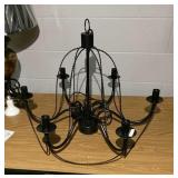 Black chandelier