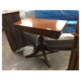 Vintage Mahogany Game Table