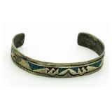 Vintage Native American Style Cuff Bracelet