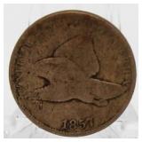 1857 Flying Eagle Cent *1st Year