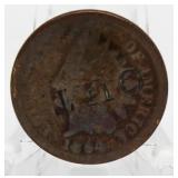 1864 Toned Counter Stamped Indian Head Cent