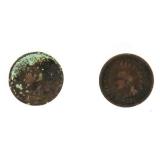 1875 & 1876 Indian Head Cents (Better Dates)