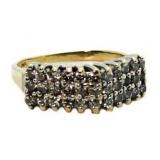 14kt Gold 1.25 ct Diamond Anniversary Ring