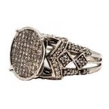 10kt Gold Micro Pave