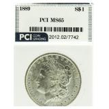 1889 MS65 Morgan Silver Dollar