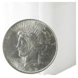 (7) 1922-S Peace Dollars Average+