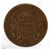 1865 2 Cent Piece
