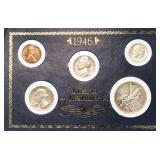 1946 Year To Remember Silver Set