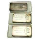 Eisenhower 25 Gram Pure Silver Bars