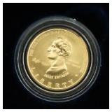 US Mint 2004 Jamestown 400th Anniv. $5 Gold Coin