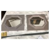 Weathered Gray Mirrors