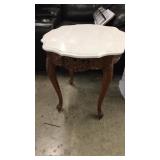 Mid Century French Marble Top Table