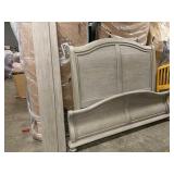 Rustic king sleigh bed