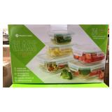 24 pc Glass Storage Set