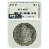 1884-O MS65 Morgan Silver Dollar